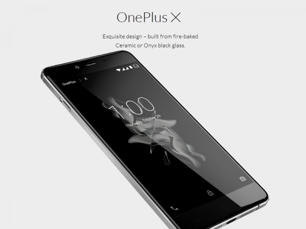 OnePlusX。ガラスと金属のナイスなデザイン。でもよくよく見るとiPhone4とかに似ている気がするｗ