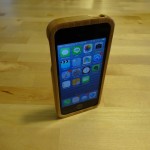 iPhone5用木製ケース